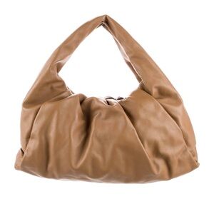 Bottega Veneta beige taupe large maxi shoulder pouch FINAL MARKDOWN 
#1100